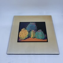 Artist J.K. Lamkin 8”x8” Adobe Home Southwest Art TWall Hanging Cactus Tile - $41.59