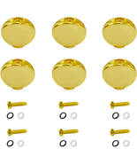 6PCS Small Oval Metal Guitar Tuning Pegs Keys Tuners Machine Heads Repla... - $11.70