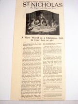 1919 Ad St. Nicholas Magazine For Boys and Girls - £7.07 GBP