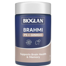 Bioglan Brahmi + PS + Ginkgo Focus - 50 Capsules - £97.42 GBP