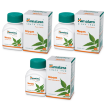 3 PC X Himalaya Herbal NEEM Tablets (60 Tabs) Azadirachta Indica | Free Shipping - £16.15 GBP