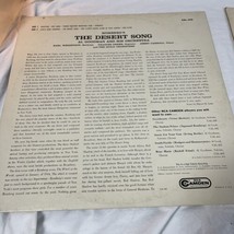Sigmund Romberg&#39;s The Desert Song Vinyl LP RCA CAMDEN CAL 423 High Fidelity - £7.05 GBP
