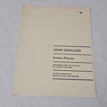 John Dowland Seven Pieces Arranged for the Guitar by Diana Poulton - £11.78 GBP