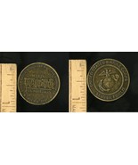 US MARINE CORPS TOYS FOR TOTS TOKEN / CHALLENGE COIN 2009 TRAIN - $246.56 MXN