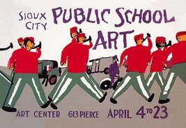 Sioux City Public School Art 20 x 30 Poster - £20.76 GBP