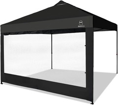 Mesh Sidewall For 10X10 Pop Up Canopy - Straight Leg, Commercial Grade Black - $44.99