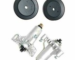 2 Deck Spindle Assembly W/ Pulley For 42&quot; Craftsman LT1000 LT2000 YT3000... - $80.19