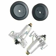 2 Deck Spindle Assembly W/ Pulley For 42&quot; Craftsman LT1000 LT2000 YT3000... - £63.05 GBP