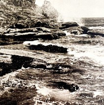 Bold Coast Shore Landscape Maine 1924 Gravure Print Antique New England ... - £27.07 GBP