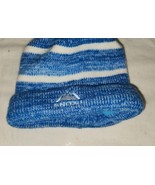 Snozu Kids Beanie Toboggan Hat Winter Blue Toddler Size Fleece Lined Warm - £7.06 GBP