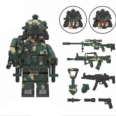 Minifigure Custom Toy Commando Special Forces Military - £5.19 GBP