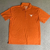 Texas Longhorn Polo Shirt Adult Extra Large Orange Golf Rugby Preppy Out... - $18.50