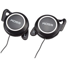 Koss KSC21 SportClip Clip-On Headphones,Black - £19.66 GBP