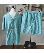 Vintage Whaling’s Detroit Men’s Short Pajamas Paisley Cotton S - $42.95 CAD