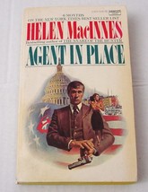 Helen MacInnes Agent in Place 1976 Espionage Thriller SC - $5.00