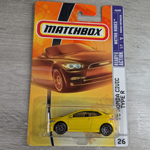 Matchbox 2008 Metro Rides #26 - &#39;08 Honda Civic Type R - New on Good Card - $9.95