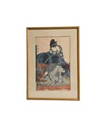 Kitagawa Utamaro Japanese Woodblock Print  - $678.90 CAD
