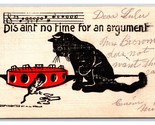 Fumetto Gatto Nero E Mouse Dis Ain&#39;T No Time Per Argument Song Udb Carto... - £4.05 GBP