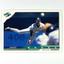 Rickey Bones 1996 Score #63 Milwaukee Brewers MLB Baseball - £1.54 GBP