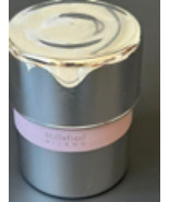 Light scented candle in silver cup - vanilla and wood - $25.00