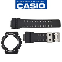 Genuine Casio G-Shock Original GA-100BW-1A GA-110BW-1A band &amp; Bezel Rubber Set - £45.60 GBP