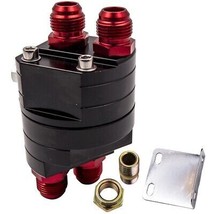 AN10 Oil Filter Relocation Male Sandwich Fitting Adapter Kit M20 x1.5 &amp; 3/4 x 16 - £24.91 GBP