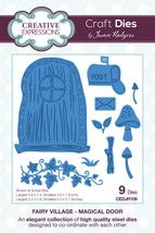 Creative Expressions Craft Dies By Jamie Rodgers-Magical Door, Fairy Village CED - £33.42 GBP