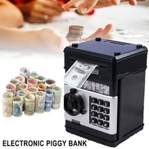 Electronic Piggy Bank Atm Password Money Box Cash Coins Saving Automatic... - $38.99