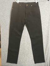 Wrangler Men&#39;s Cowboy Cut® Original Fit Shadow Black Jeans 13MWZ Size 36x36 - £34.22 GBP