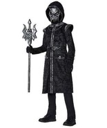 Dark Overlord Spirit Halloween Black &amp; Silver Costume Child Size Medium ... - £25.22 GBP
