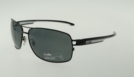 ZERORH+ TOGA Shiny Black &amp; White / Polarized Gray Sunglasses RH755-04 64mm - £77.44 GBP