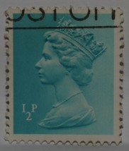 Vintage Stamps British 1/2 P Half Pence Elizabeth Great Britain Uk England X1 B3 - £1.37 GBP