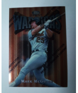 1997 Topps Finest Baseball Mark McGwire #30 Oakland Athletics MLB Card - £2.33 GBP