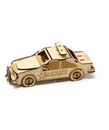 3D Puzzle | Police Car Puzzle | 3mm MDF Wood Board Puzzle | Self Assembly - $15.00