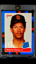 1988 Donruss #34 Roberto Alomar HOF San Diego Padres Baseball Card - £0.92 GBP