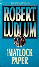 The Matlock Paper by Robert Ludlum / 1989 Paperback Thriller - £0.88 GBP