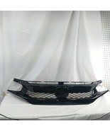 Fits 2016-2018 Honda Civic Gloss Black Front Bumper Plastic Mesh Grille ... - $47.94 CAD
