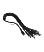1 to 8 Power Splitter Adapter Cable For CCTV CAMERAS - £14.15 GBP