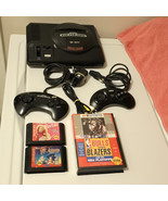 Original SEGA GENESIS Console MK-1601 System 2 Controllers 3 Games Works... - $192.46 CAD