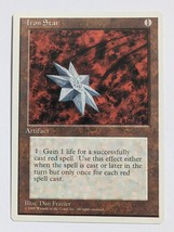 1995 Iron Star Magic The Gathering Mtg Trading Game Card Vintage Artifact Retro - £4.69 GBP