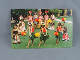 Vintage Postcard - Hula Show Cast Napili Kai Beach Club Hotel - Hawaiian Service - £11.21 GBP