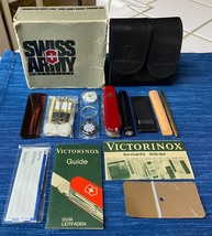 Victorinox Swiss Champ Swiss Army Knife Deluxe Pouch SOS Survival Kit 964A - $241.76