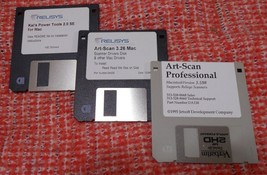 Old Art-Scan Professional for Relisys Scanners, Mac, Vers. 3.59R &amp; 3.26 Computer - £10.26 GBP