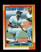 1990 Topps #414B Frank Thomas Nm (Rc) White Sox Cor Fdp Hof - £6.12 GBP