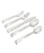Gibson Home Cowper 20 Piece Stainless Steel Flatware Set in Silver - $100.92