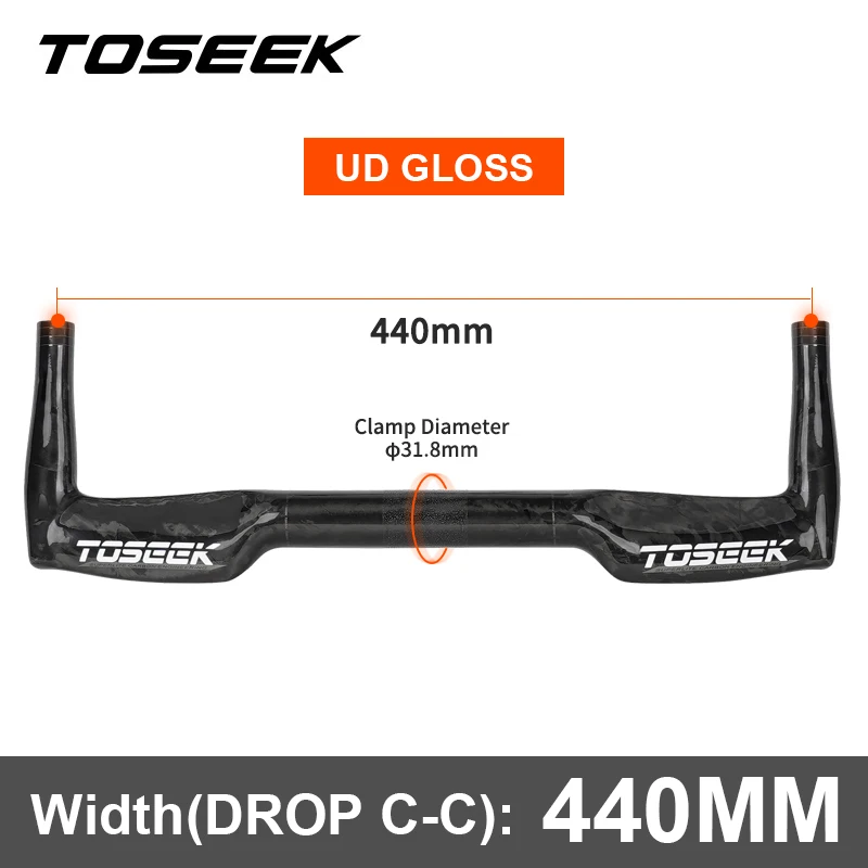 TOSEEK   Road Bike Rest Relax TT Handlebar MTB Road Bicycle Race  with S... - $155.70
