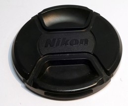 Nikon 72mm lens front cap (all black)  used - $10.82