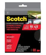 3M 799198554562 10&#39; X 1&quot; Black Scotch Extreme Fasteners - $52.55 CAD
