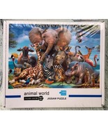 Jigsaw Puzzles for Adults 1000 Piece Cool Classic Jungle Animals 14 Plus - £15.90 GBP
