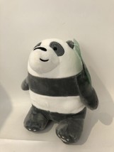 We Bare Bears Plush 6” Sitting Panda Bear Cartoon Network Toy New - £12.95 GBP